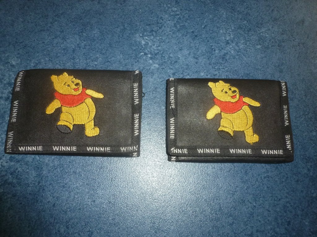 2 stoere portemonnee's van WINNIE THE POOH, Ophalen of Verzenden, Zo goed als nieuw, Jongen of Meisje