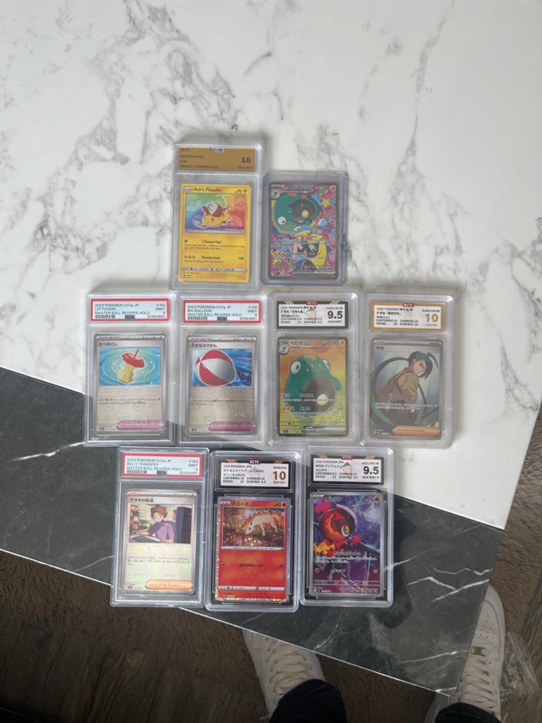 Pokémon Graded Kaarten - Diverse PSA/BCTC/UCG Graden, Ophalen of Verzenden, Zo goed als nieuw, Meerdere kaarten