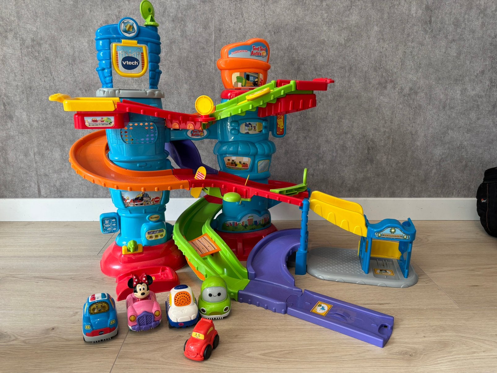 VTech autobaan Toet Toet, Ophalen, Zo goed als nieuw, 2 tot 4 jaar