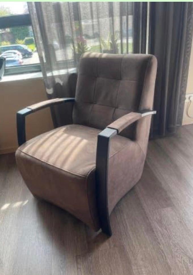 Fauteuil Morgan Woonsquare  (4stuks), Ophalen of Verzenden, Zo goed als nieuw, 75 tot 100 cm, 50 tot 75 cm