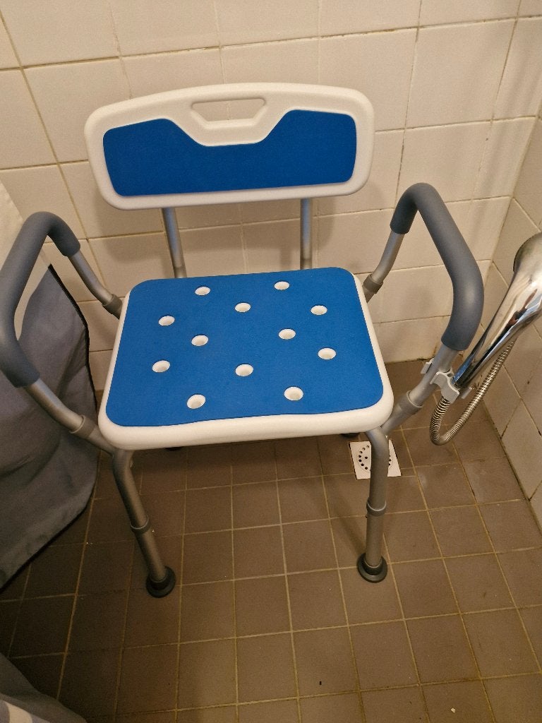 Zgan douche stoel, Diversen, Ophalen, Zo goed als nieuw
