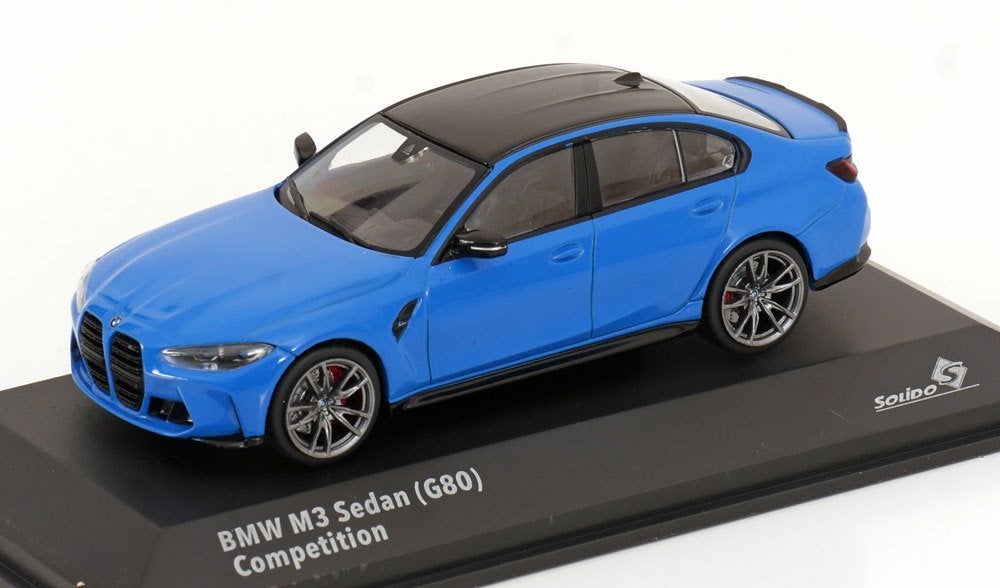 BMW M3 G80 Competition Sedan 2023, 1/43, Solido, Solido, Auto, Nieuw, Ophalen of Verzenden