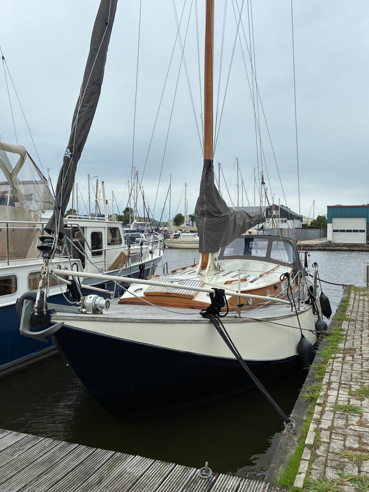 Te koop super scheldeschouw 10.65 (de echte  vermeulen), Ophalen, Overige merken, 11 m, Binnenboordmotor
