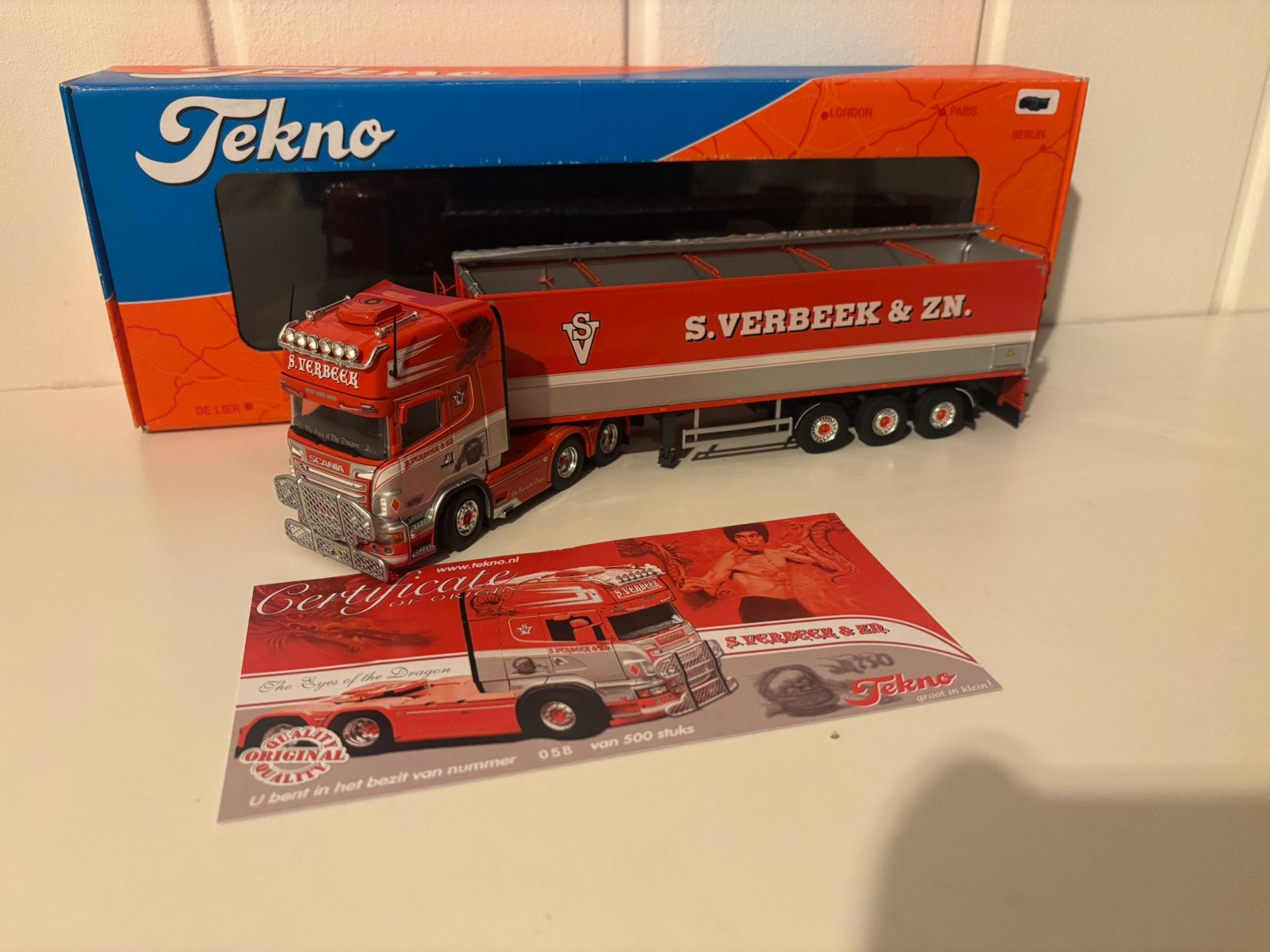 Tekno scania s verbeek tiel holland, Ophalen of Verzenden, Zo goed als nieuw, Bus of Vrachtwagen, Tekno