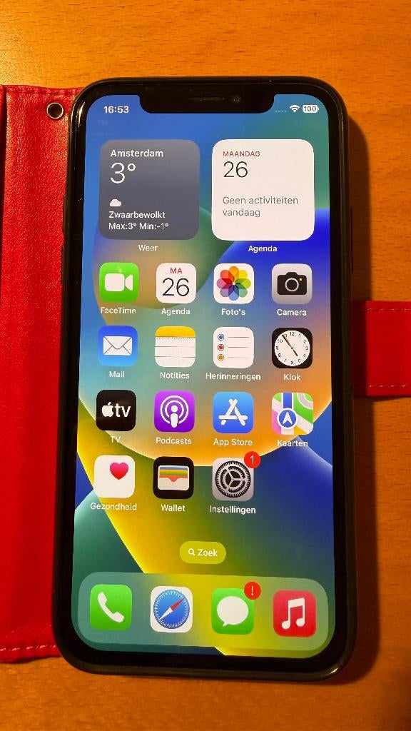 iPhone X 256GB zwart, Telecommunicatie, Mobiele telefoons | Apple iPhone, 256 GB, Gebruikt, Zwart, Zonder simlock