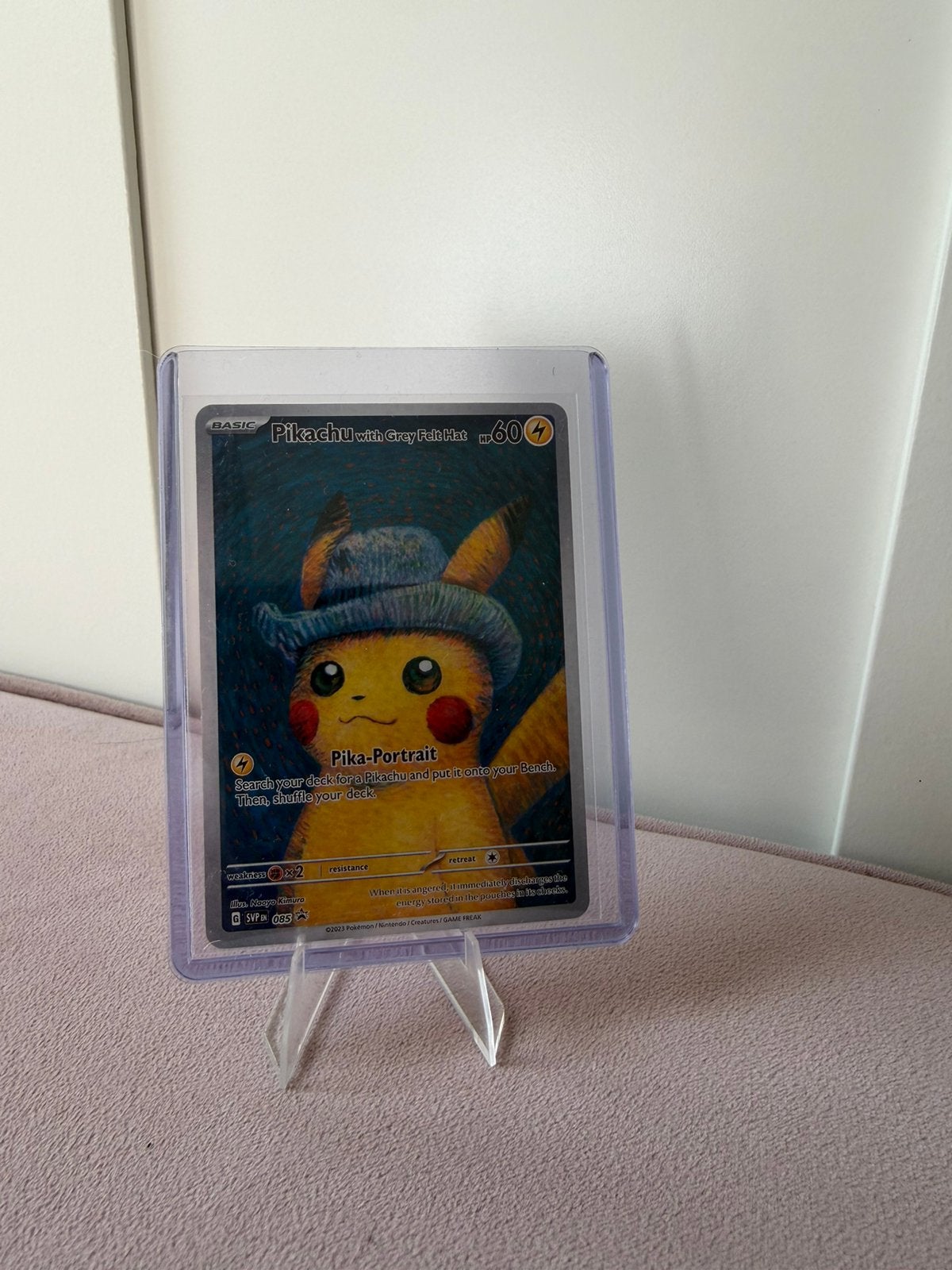 Pikachu van Gogh, Ophalen of Verzenden, Nieuw, Losse kaart