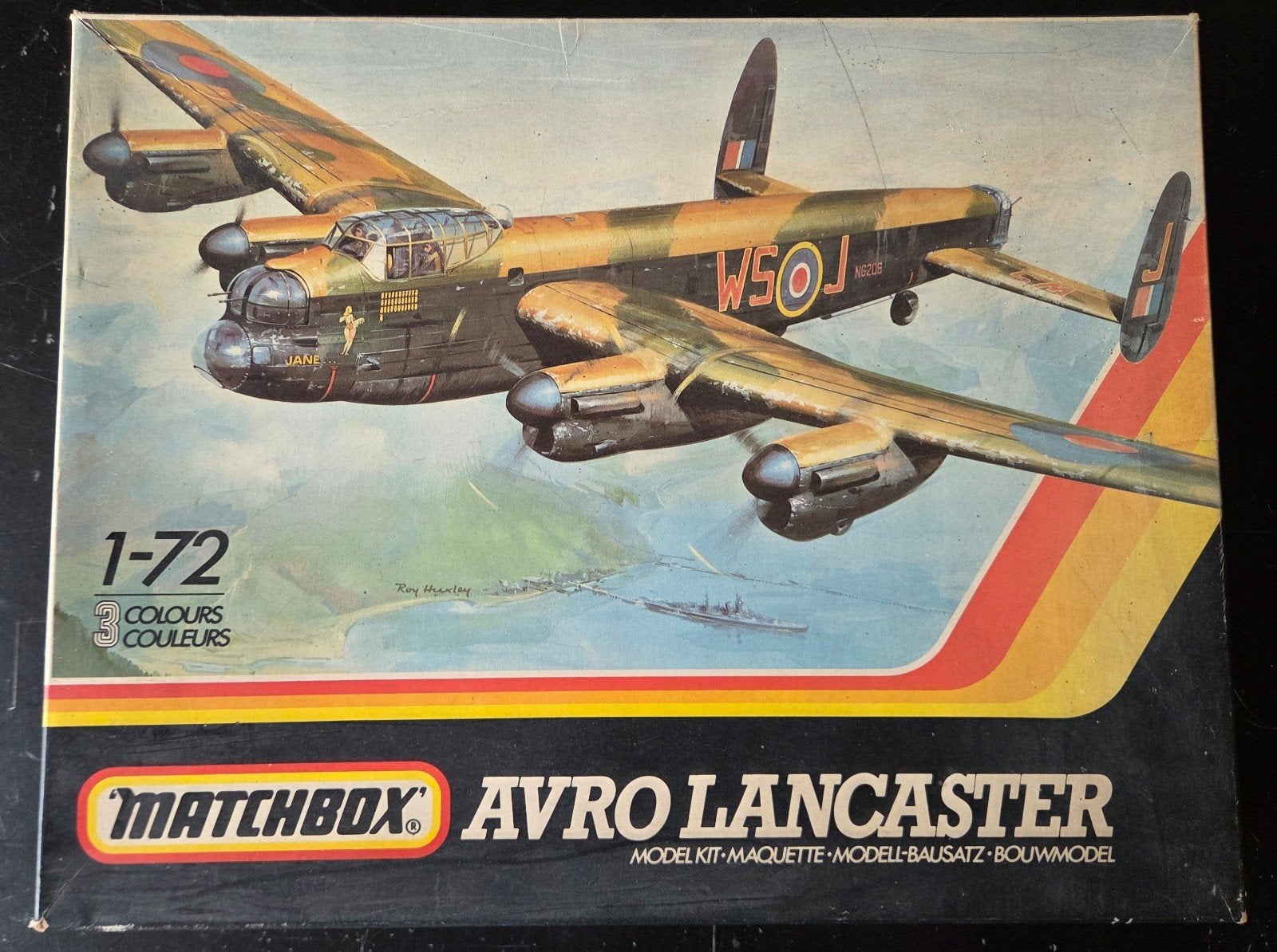Matchbox Avro Lancaster PK-602 1:72, Overige merken, 1:72 tot 1:144, Ophalen of Verzenden, Zo goed als nieuw