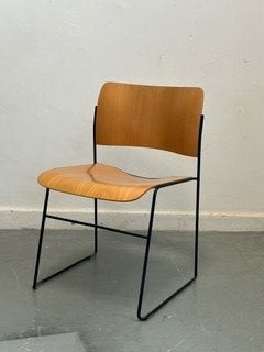 Design stoel David Lowland 40/4 chair (4 stuks), Ophalen