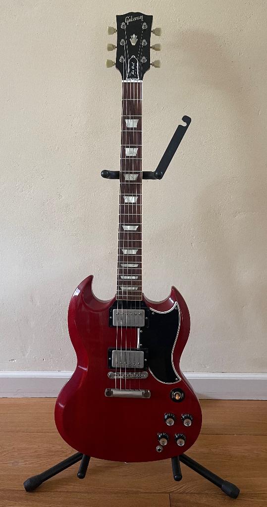 Gibson SG STD VOS Cherry 2002, Muziek en Instrumenten, Ophalen, Zo goed als nieuw, Solid body, Gibson