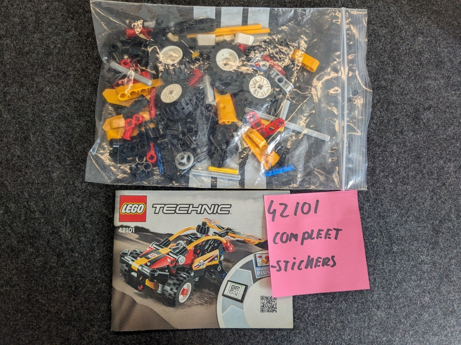 LEGO Technic 42101 Buggy, Gebruikt, Lego, Compleet, Ophalen of Verzenden