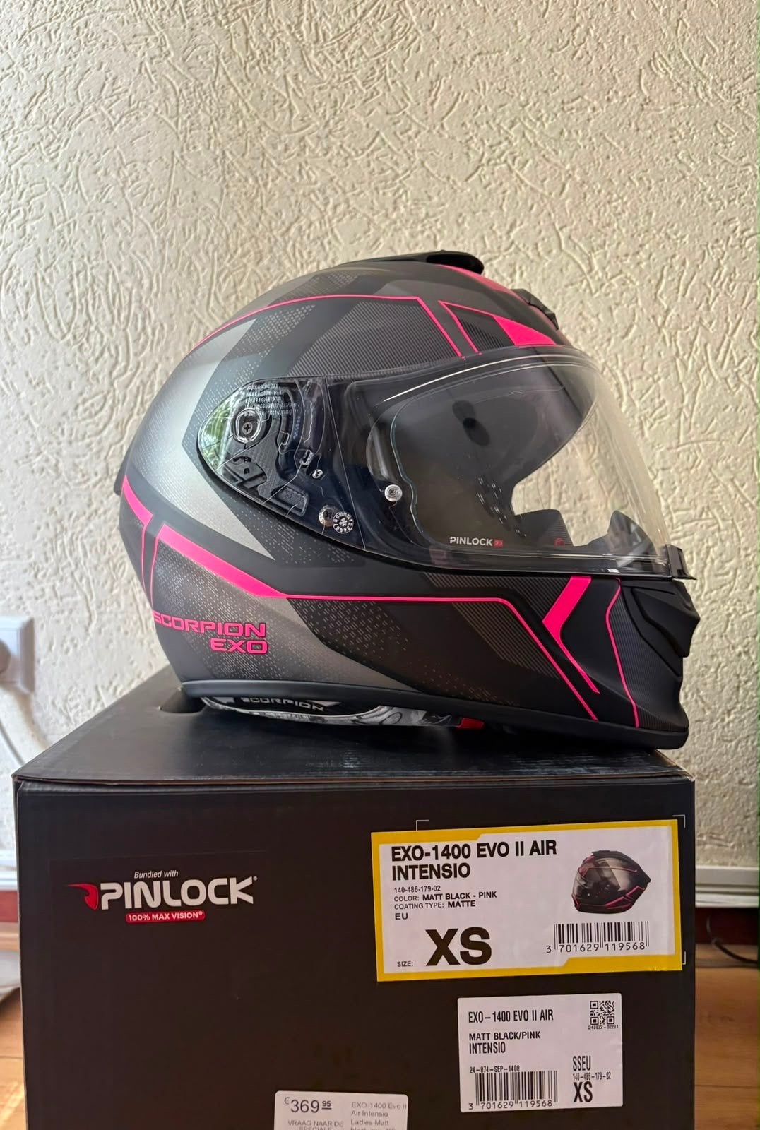 Scorpion EXO-1400 EVO II Air Intenso Integraalhelm XS, XS, Integraalhelm, Dames, Tweedehands