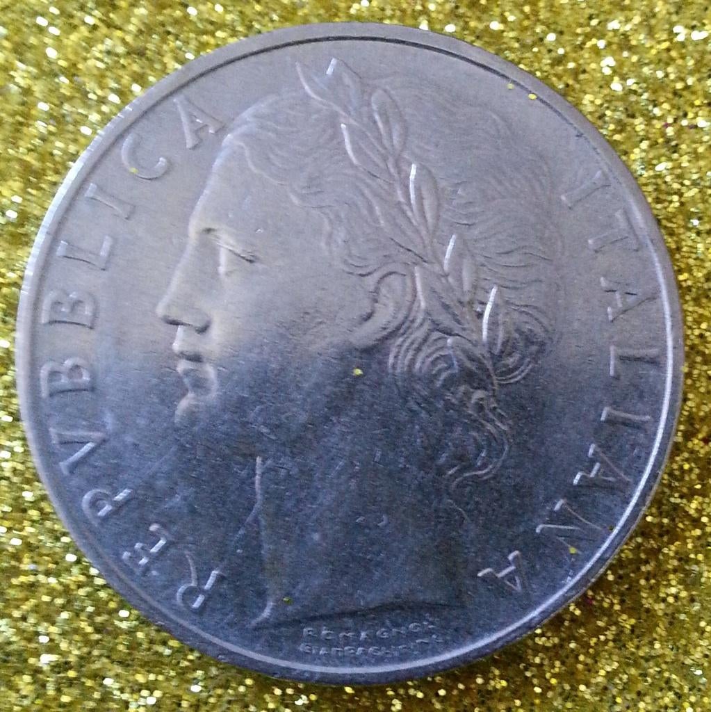 MINERVA ITALIE 100 LIRE MINERVA 1967 in zeer goede staat, Ophalen of Verzenden, Italië, Losse munt