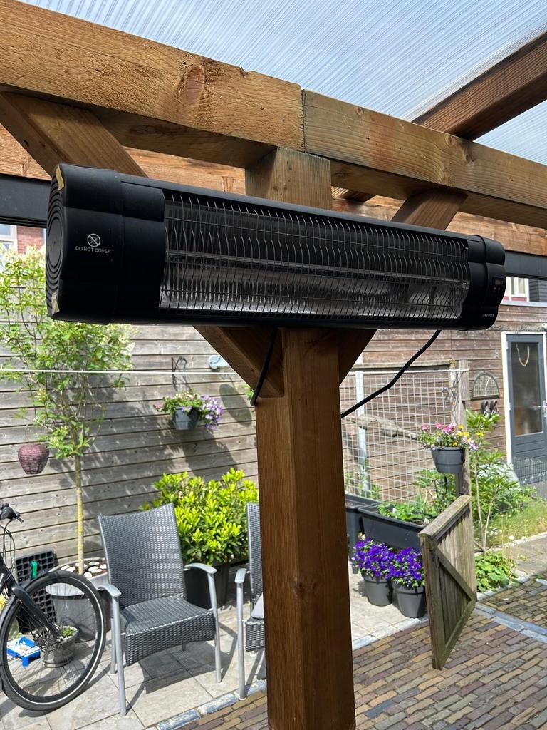 Heater met afstandsbediening voor veranda (86 cm), Ophalen, Gebruikt