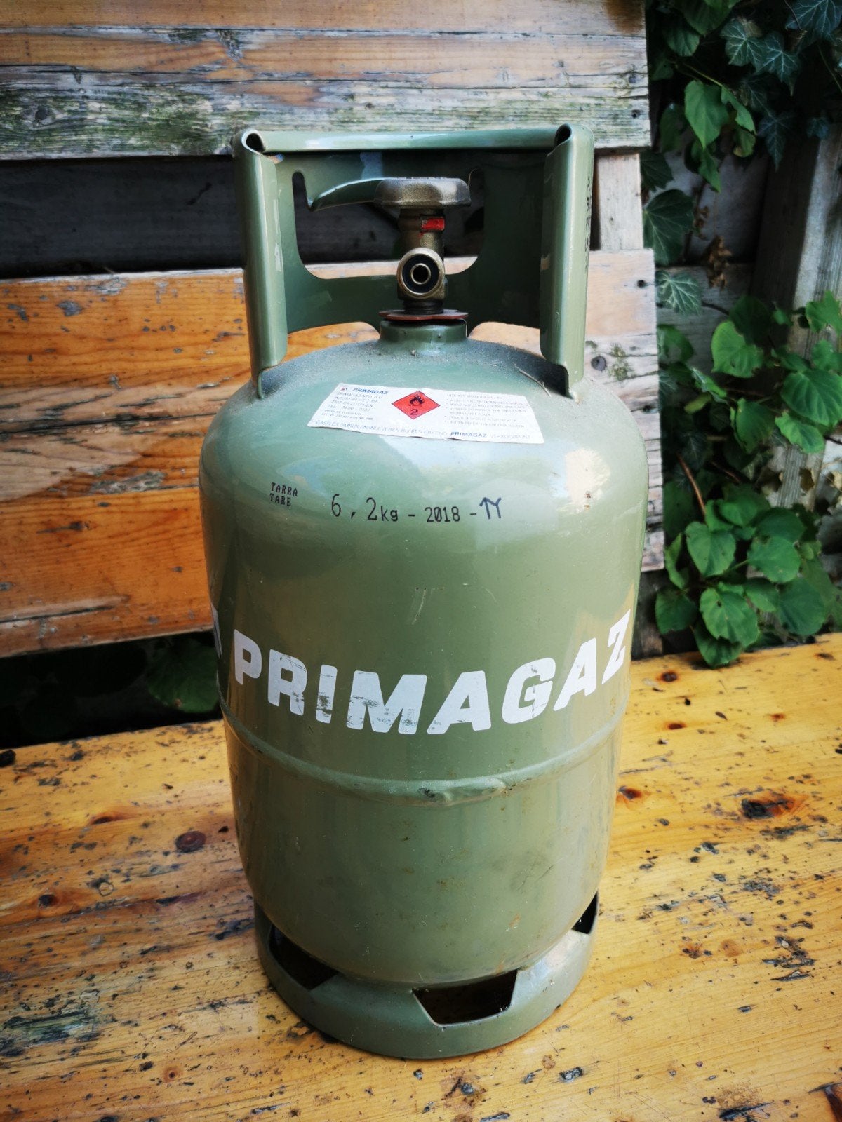 Primagaz gasfles 6,2 kg - Ideaal voor buitenkoken, Ophalen, Gebruikt
