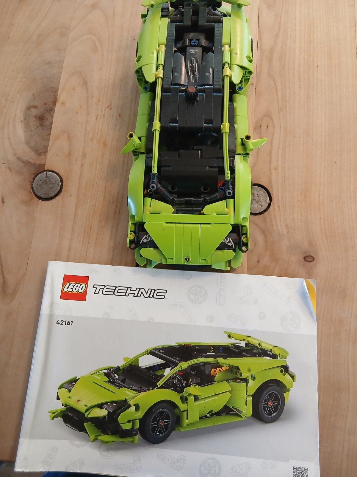 Lamborghini lego technic 42161, Ophalen of Verzenden, Zo goed als nieuw, Technic, Complete set