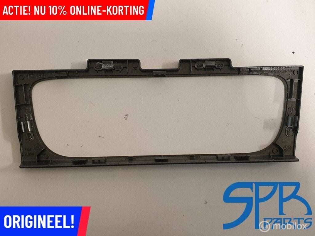 POLO 6R CLIMATRONIC FRAME RAND LIJST grijs GLANS 6R1820039C, Gebruikt, VOLKSWAGEN, Volkswagen, Ophalen of Verzenden