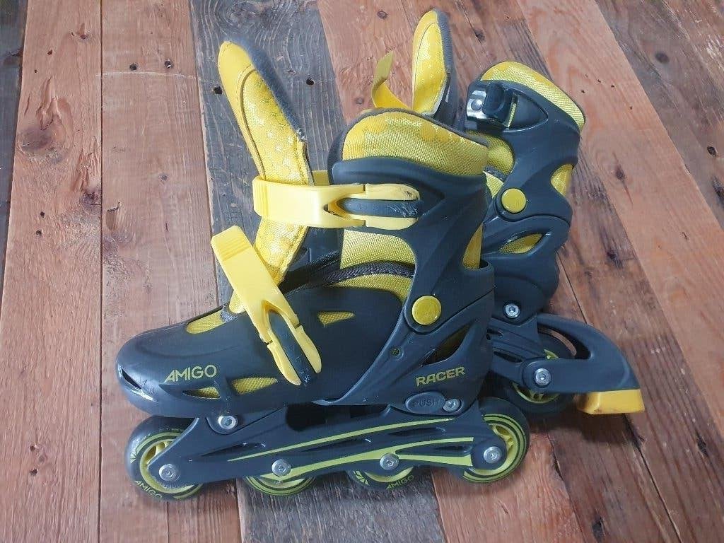 Verstelbare skates, maat 30-33, Overige merken, Kinderen, Ophalen of Verzenden, Inline skates 4 wielen