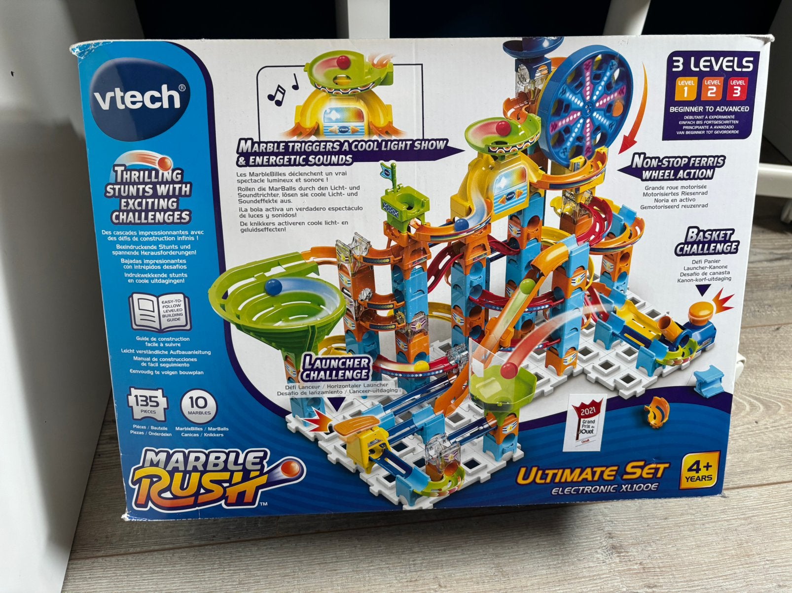 Marble Rush knikkerbaan, Verzenden, Zo goed als nieuw