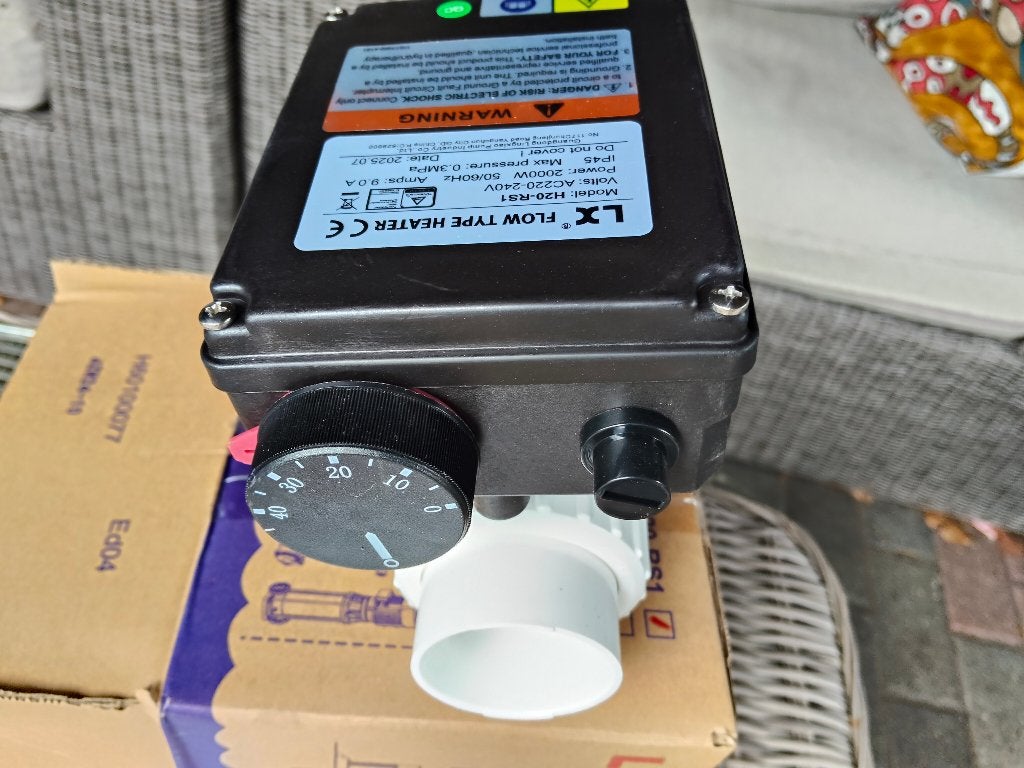 Badverwarming heater hottub / buitenbad, Tuin en Terras, Minder dan 80 cm, Overige typen, Rond, Nieuw