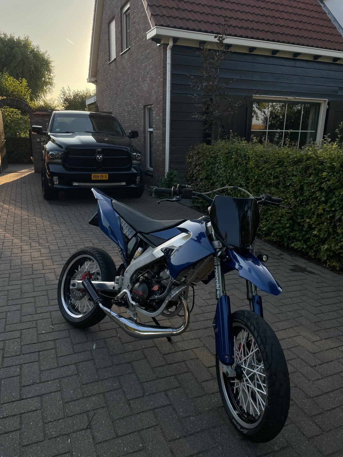 Derbi DRD Pro 77cc, Ophalen, Gebruikt