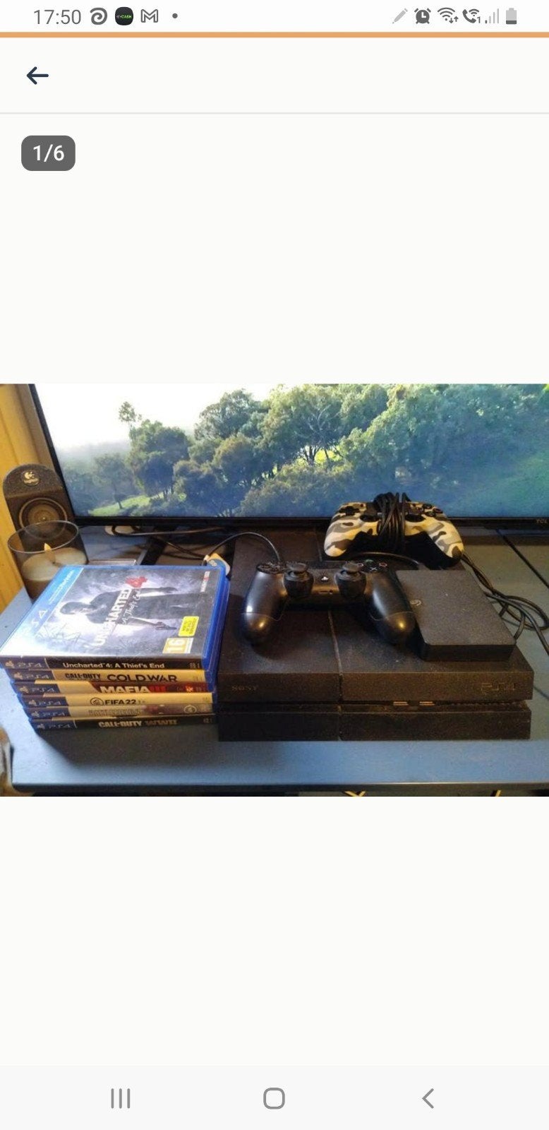 Ps4 slim 1tb + hard drive en games, Met 2 controllers, Ophalen of Verzenden, Zo goed als nieuw, Met harde schijf