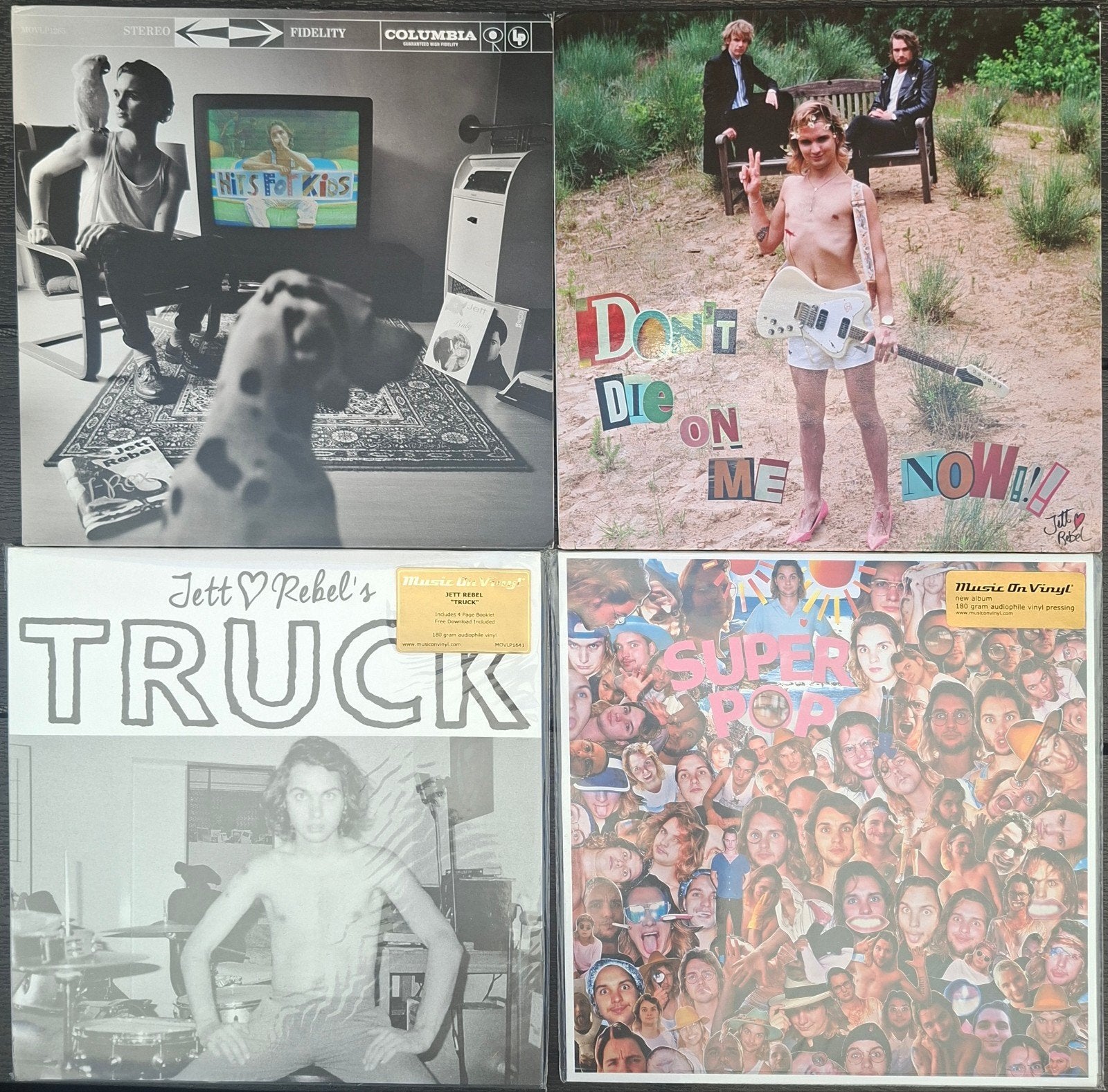 Jett Rebel 4 lp's allen nieuw!, Geseald, 2010 - 2019, Ophalen of Verzenden, 12 inch