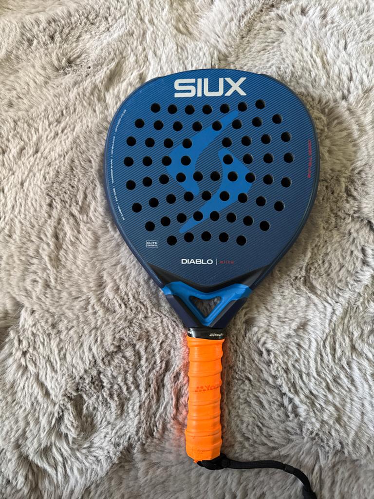 Siux Diablo Elite Padel Racket - Zo goed als nieuw, Sport en Fitness, Padel, Ophalen, Zo goed als nieuw, Padelracket
