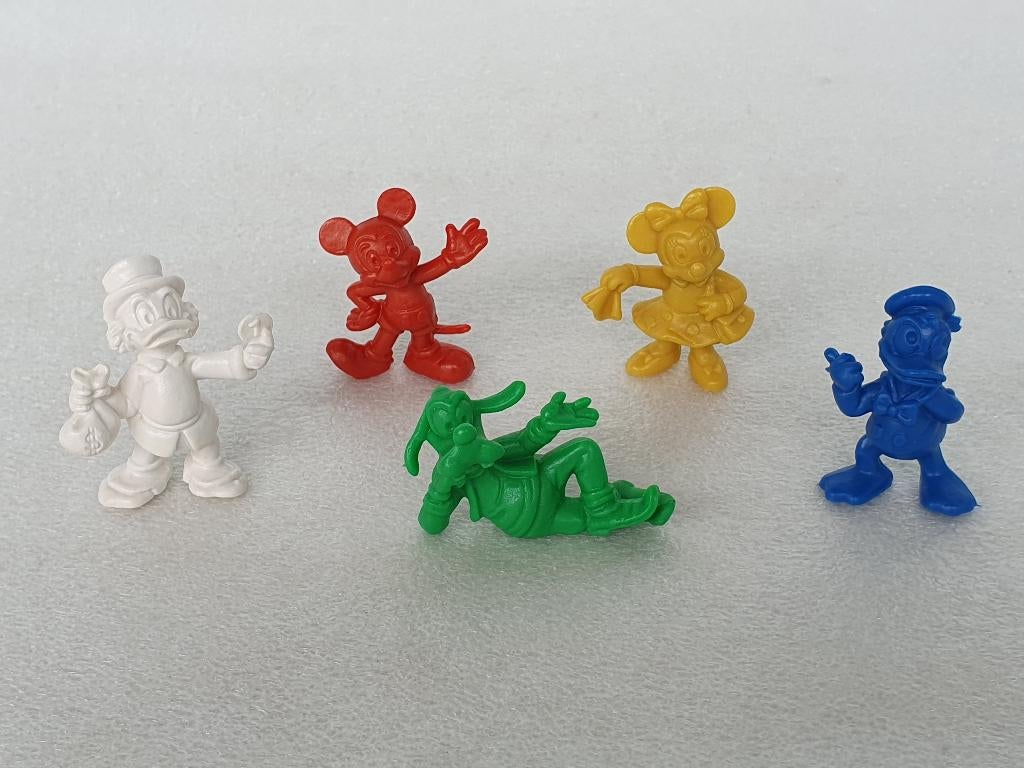 Lot van 5 Disney figuren: Mickey - Minnie - Goofy (Bully), Verzamelen, Disney, Ophalen of Verzenden, Mickey Mouse, Gebruikt, Beeldje of Figuurtje