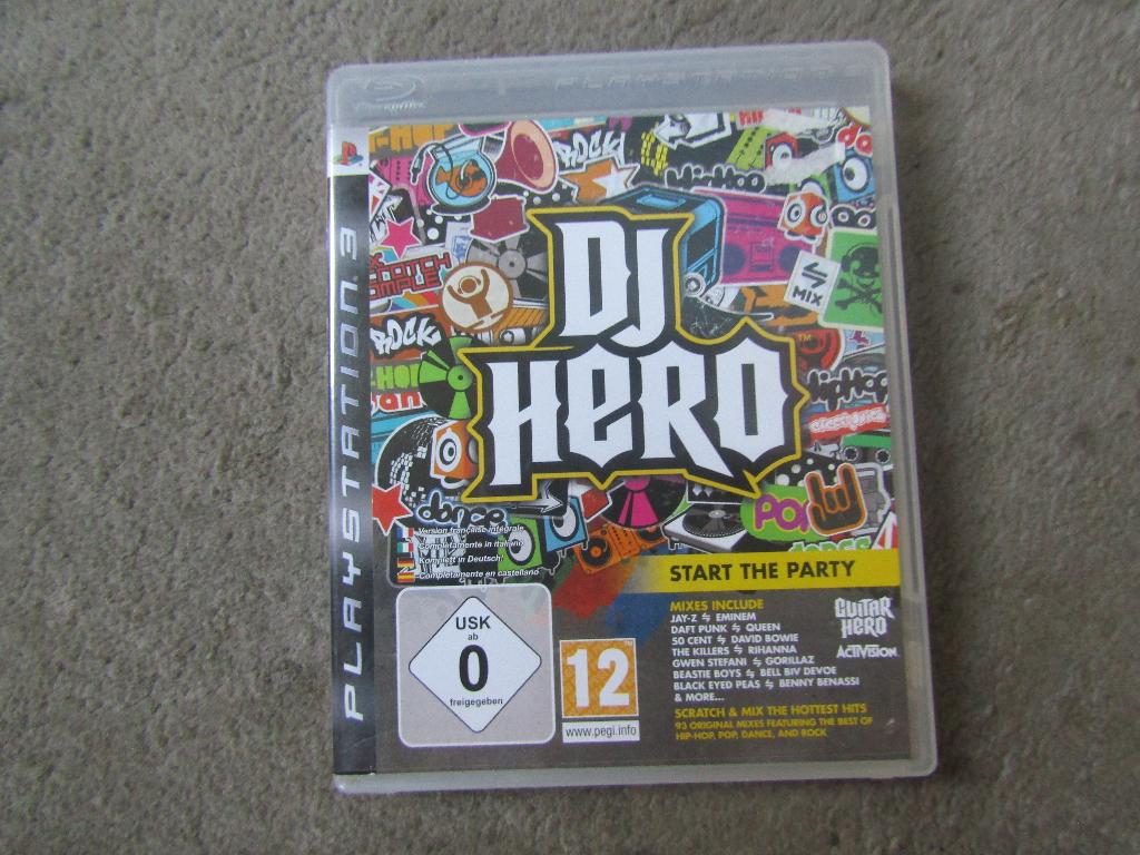 Playstation 3 spel: Dj Hero, Spelcomputers en Games, Games | Sony PlayStation 3, Muziek, Gebruikt, 1 speler, Ophalen of Verzenden