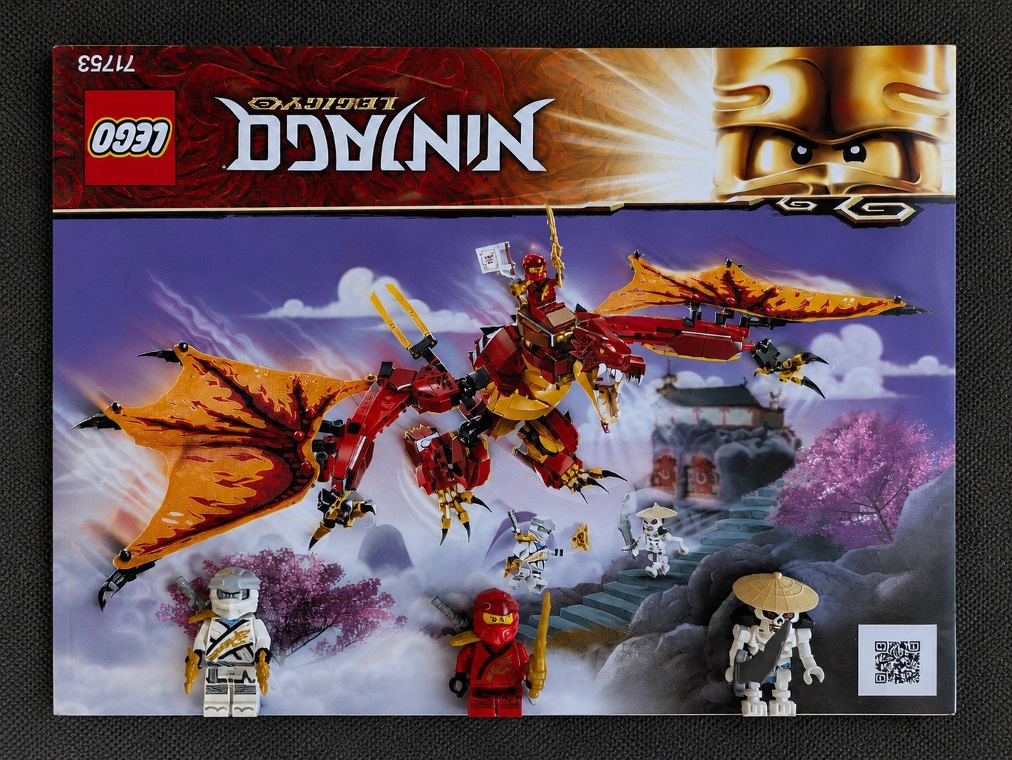 LEGO Ninjago Legacy 71753 Vuurdraak Aanval, Compleet, Lego, Ophalen of Verzenden, Zo goed als nieuw