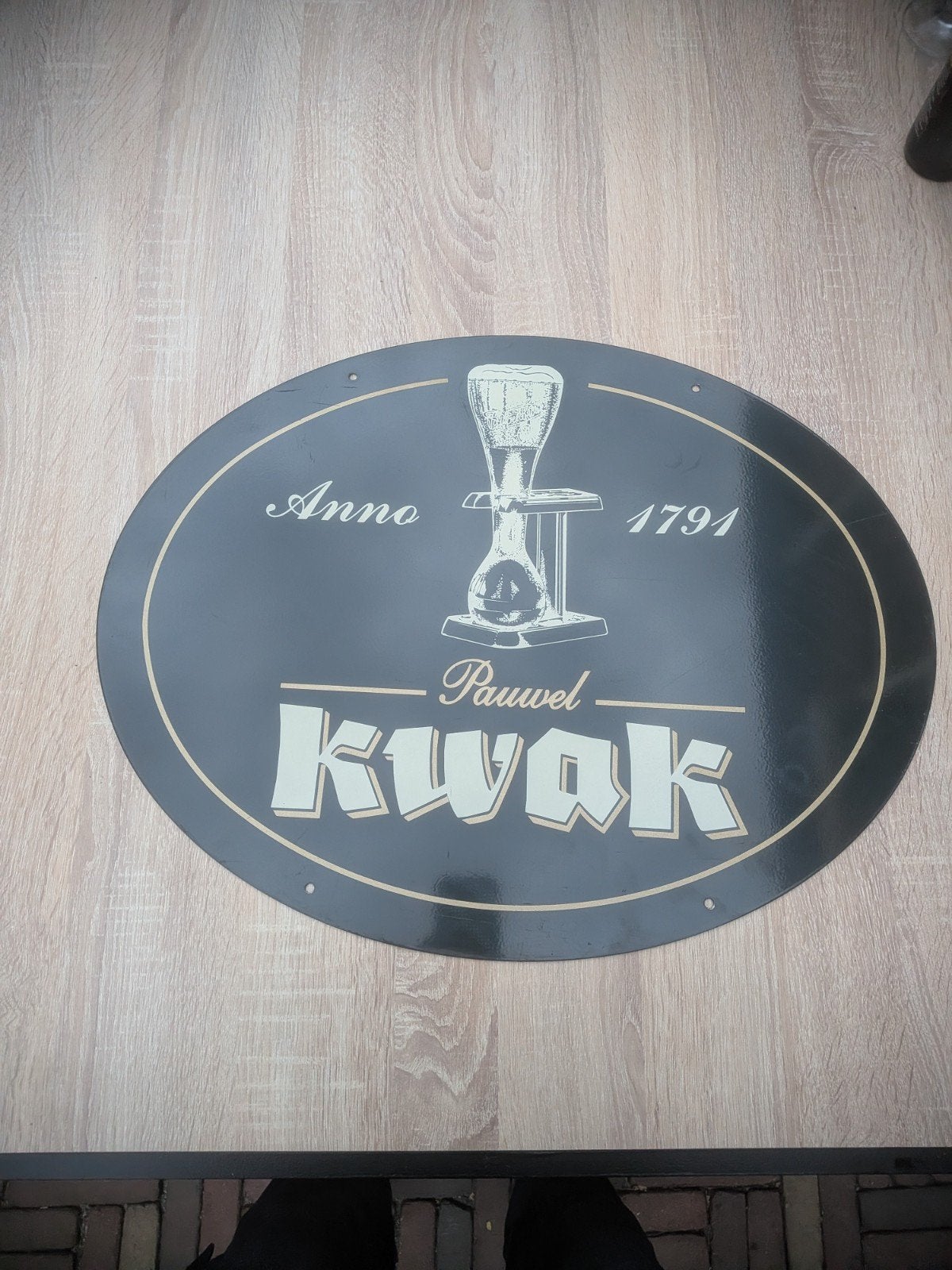 Pauwel Kwak Reclamebord - Anno 1791, Ophalen of Verzenden