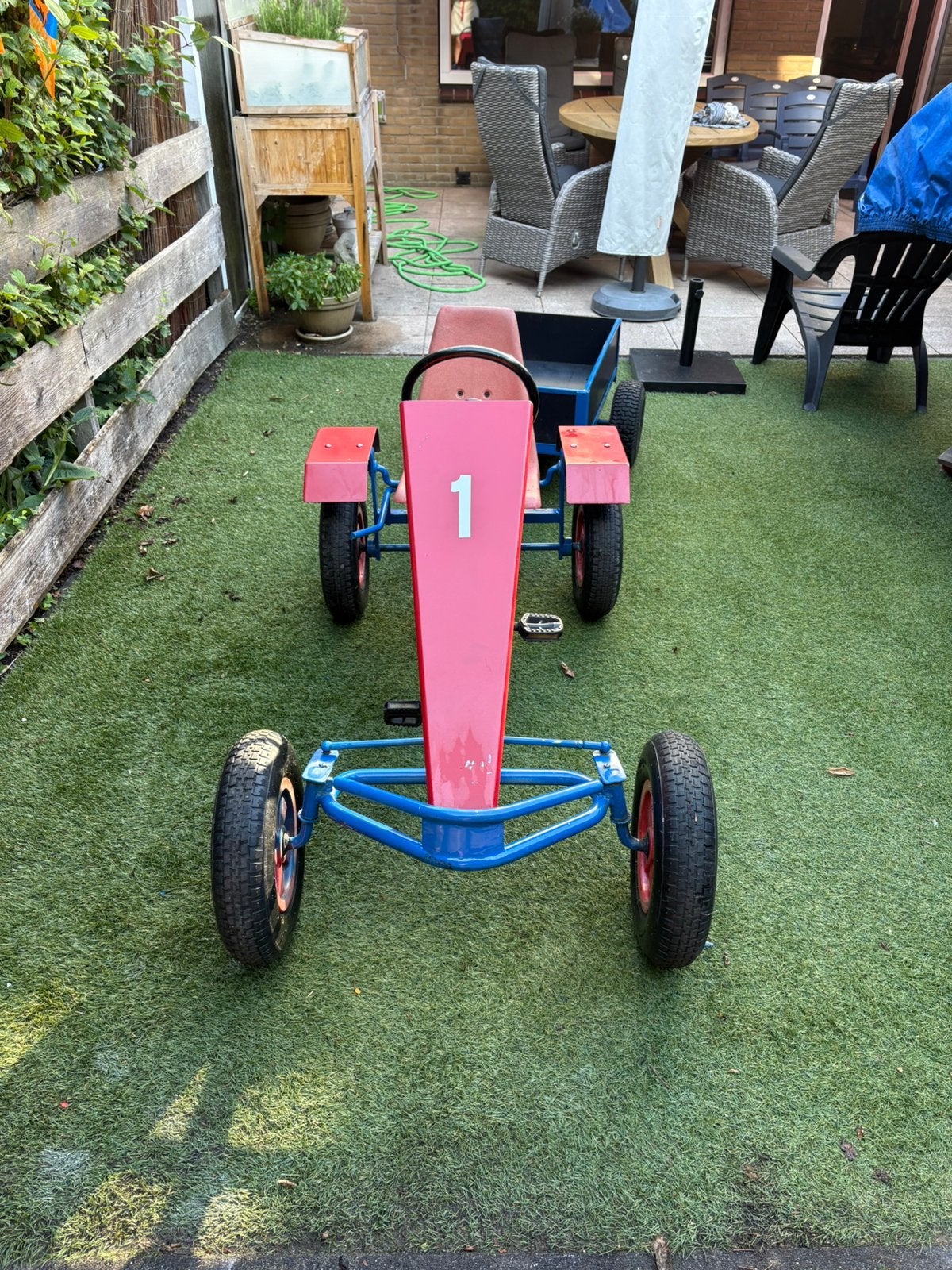 Mammoet skelter met aanhanger en hoes, Ophalen, Zo goed als nieuw, Mammoet