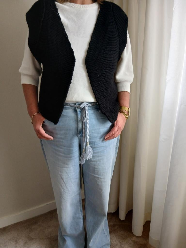 Leuke zwarte gilet van Only, maat XL, Only, Zwart, Maat 46/48 (XL) of groter, Ophalen of Verzenden