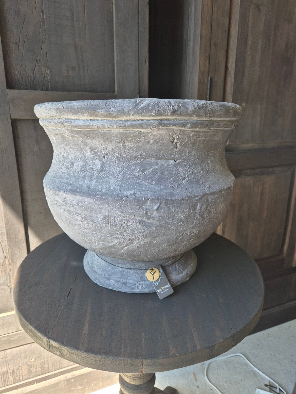 Grote XL Ronde Brynxz Pot - Nieuw!!, Ophalen, Www.vrumdwonen.nl, 40 cm of meer, Het Logement 9