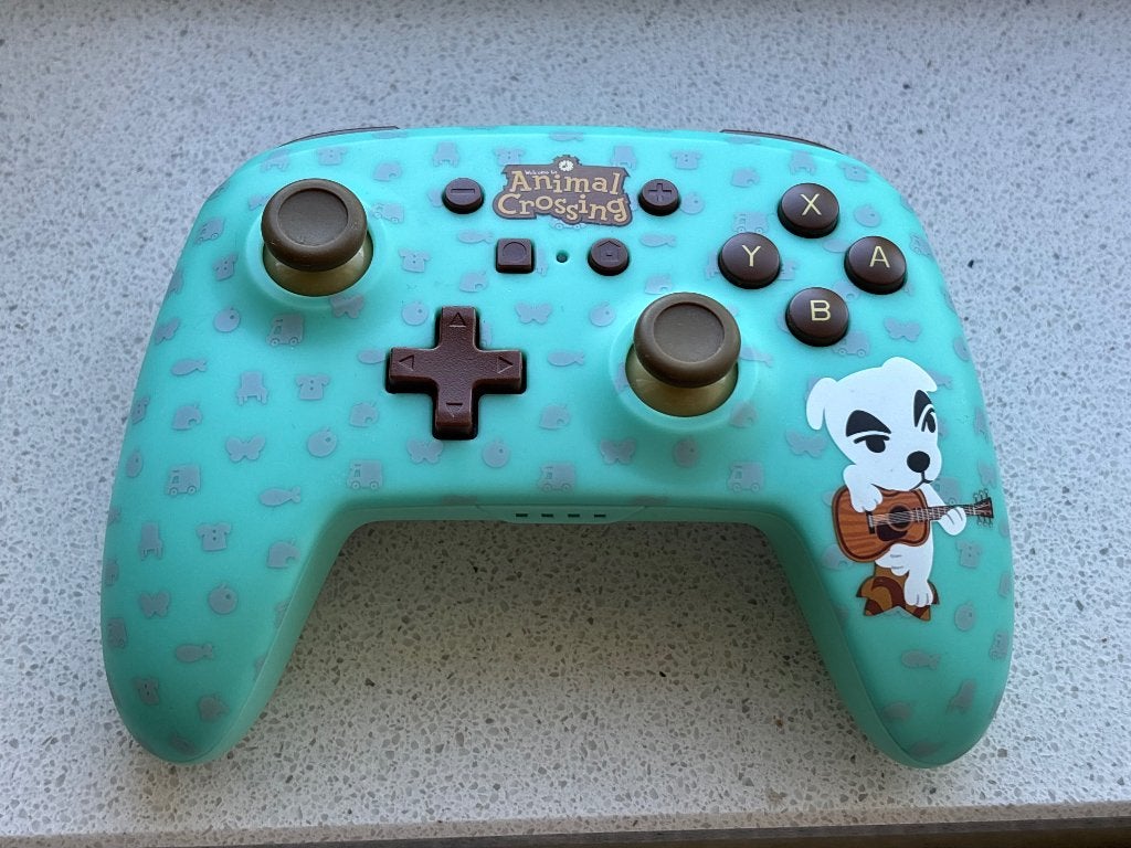 Nintendo switch controller - animal crossing, Ophalen of Verzenden, Zo goed als nieuw, Switch, Overige controllers