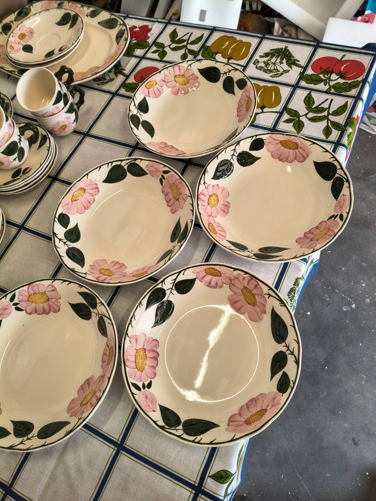 Villeroy & Boch Wild Rose Diepe Borden - Set van 5, Antiek en Kunst, Ophalen of Verzenden
