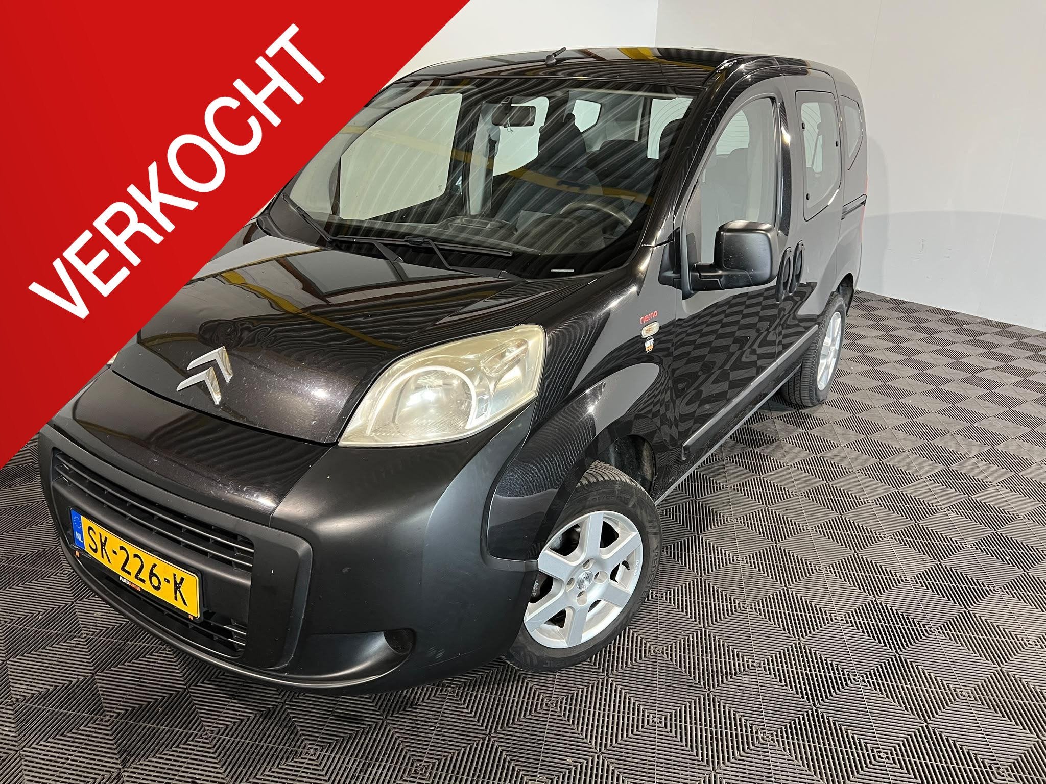 Citroen Nemo 1.4i Multispace, Auto's, Voorwielaandrijving, Euro 5, 4 cilinders, Bedrijf