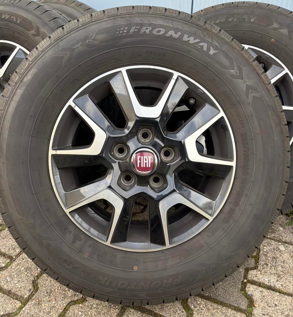 16” Fiat Ducato Boxer Jumper Camper Velgen 5x118 Allseason, Auto-onderdelen, Banden en Velgen, Banden en Velgen, All Season, 16 inch