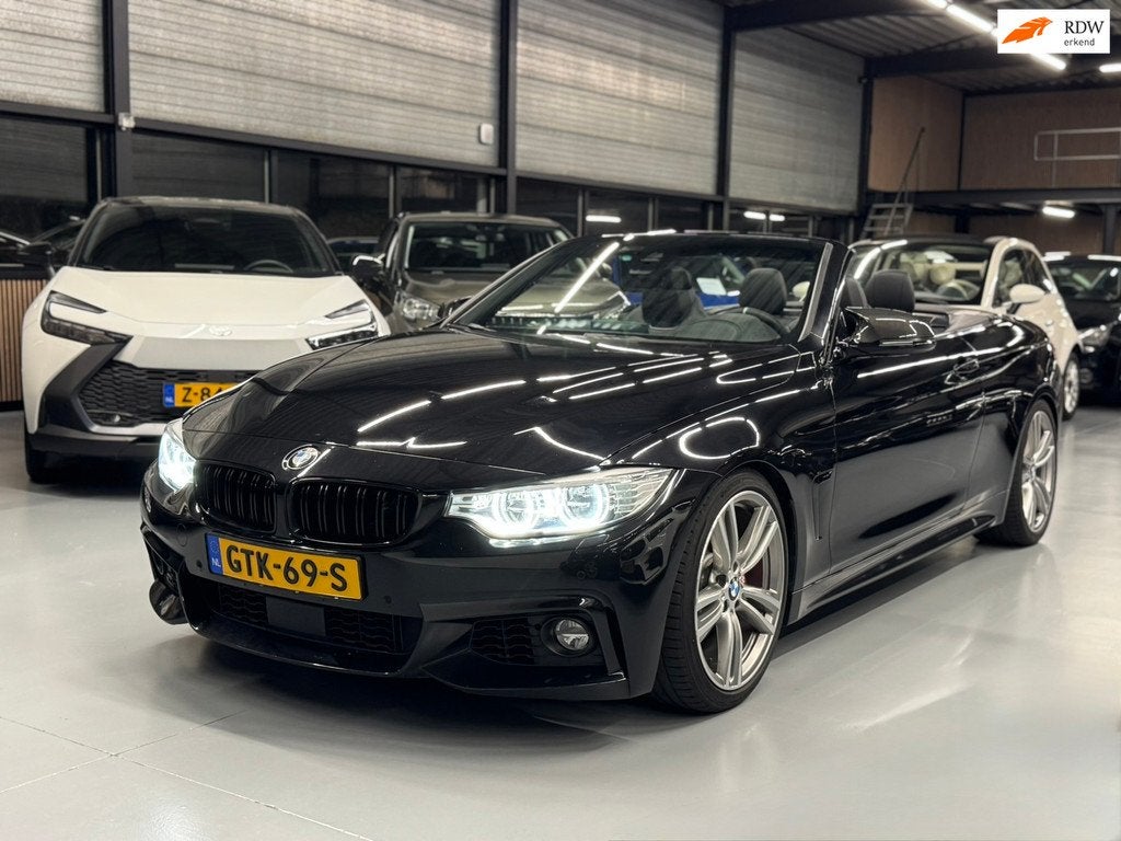 BMW 4-serie Cabrio 435i M Sport 19''/HUD/NEKVERWARMING, Auto's, Achterwielaandrijving, Gebruikt, 4-Serie, Cabriolet
