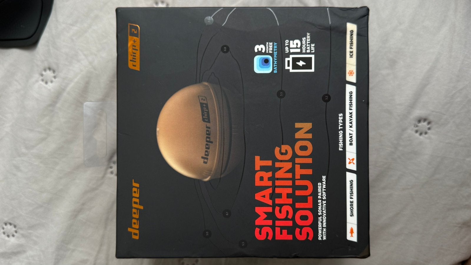 Deeper chirp +2, Ophalen of Verzenden, Zo goed als nieuw, Koffer of Tas
