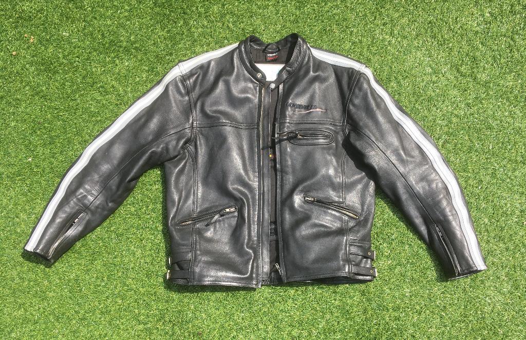 Motorjas sportief 54/44 XL LEREN LOOKWELL, Dames, Jas | leer, Lookwell, Ophalen of Verzenden