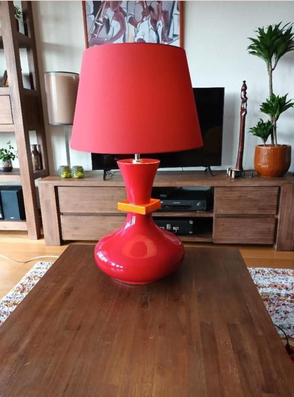 Prachtige Designer Lamp, Ophalen, Overige materialen, 50 tot 75 cm, Zo goed als nieuw