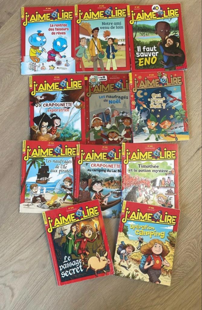 J'aime Lire Franse kinderboeken - set van 10, Boeken, Kinderboeken | Baby's en Peuters, Ophalen of Verzenden, Gelezen