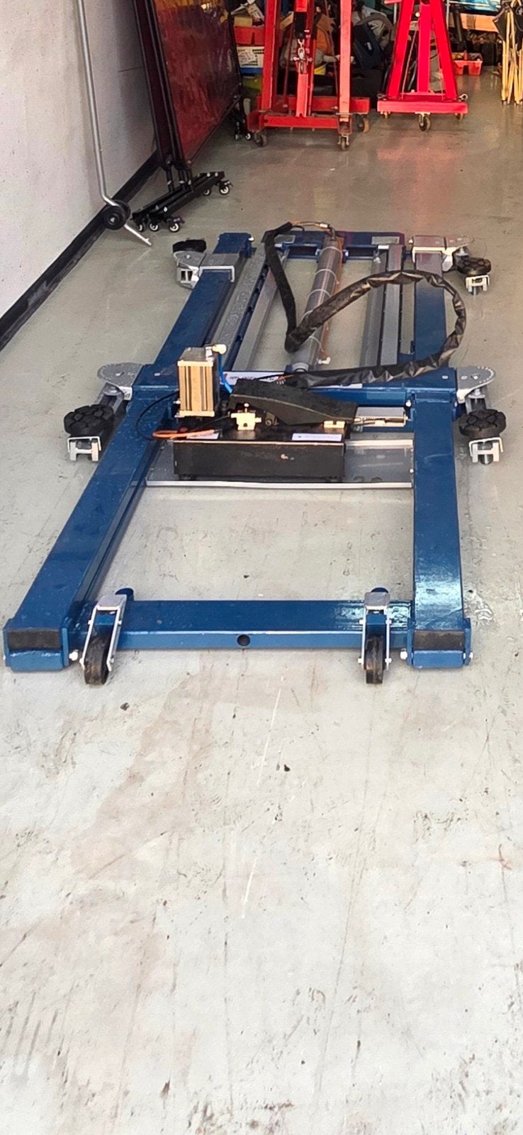 HBM 2500 Kg Poetsbrug, Autobrug, Bandenbrug, Verstelbaar, Auto diversen, Ophalen of Verzenden