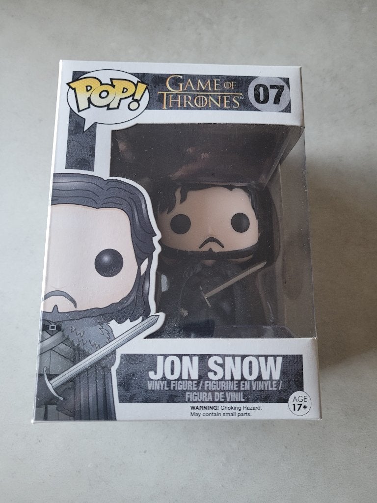 Funko Pop! Jon Snow 07 Game of Thrones, Ophalen of Verzenden, Zo goed als nieuw