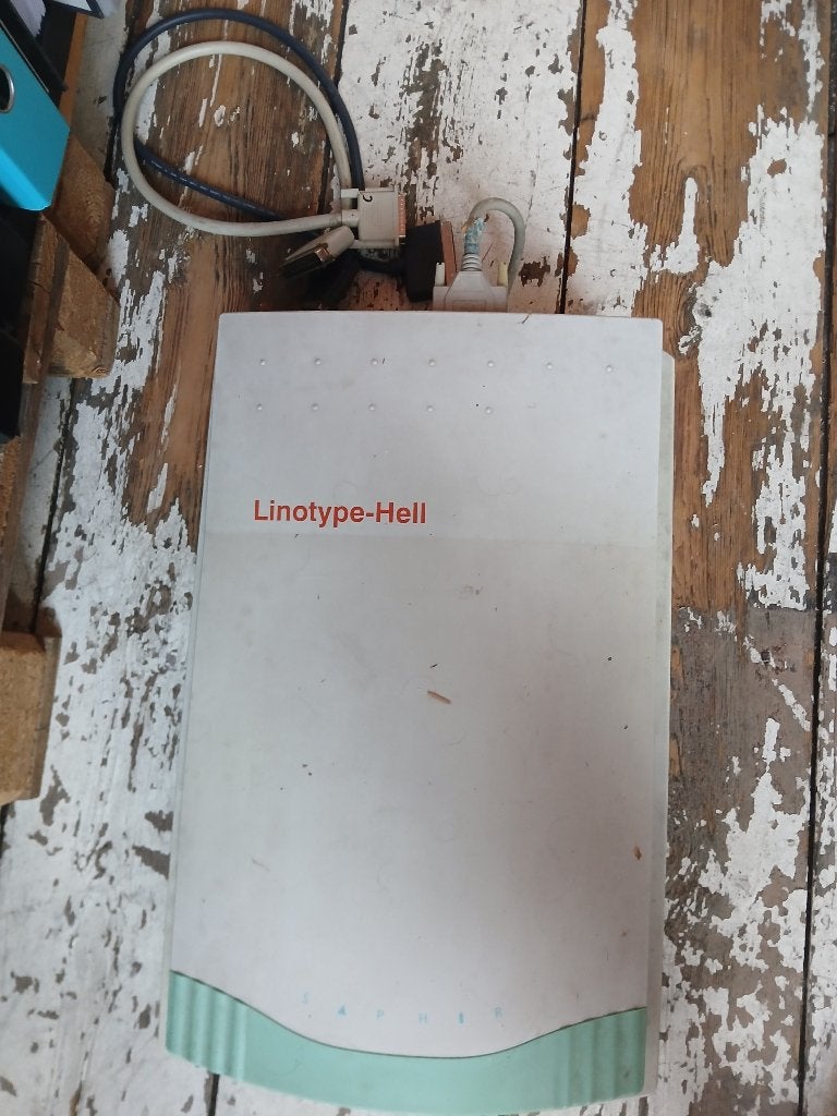 Linotype-hell scanner voor mac's in 90's, Ophalen of Verzenden, Niet werkend