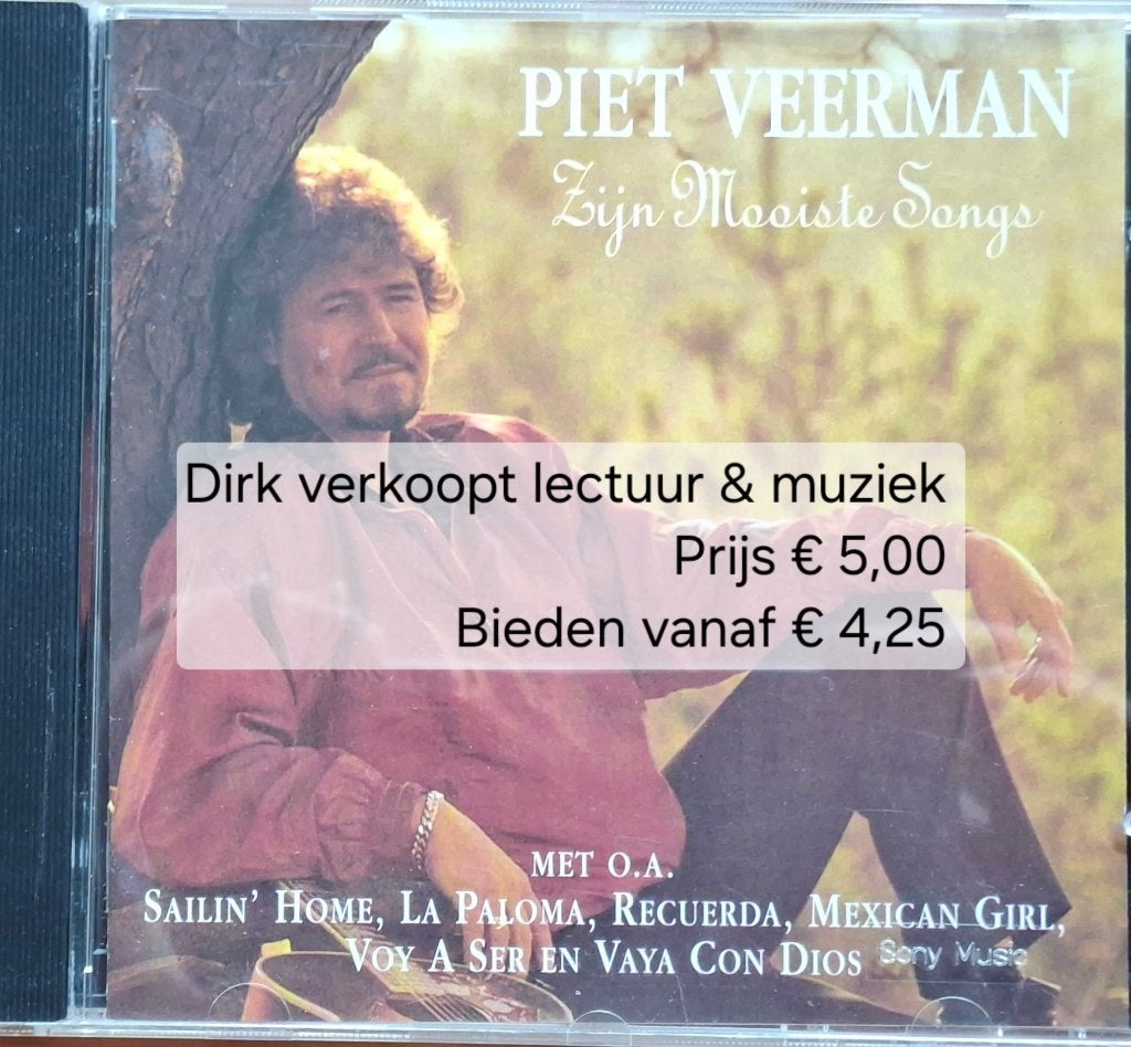Piet Veerman; Zijn mooiste liedjes (1995, NL, Palingsound), Pop, Ophalen of Verzenden, Zo goed als nieuw, Verzamelalbum