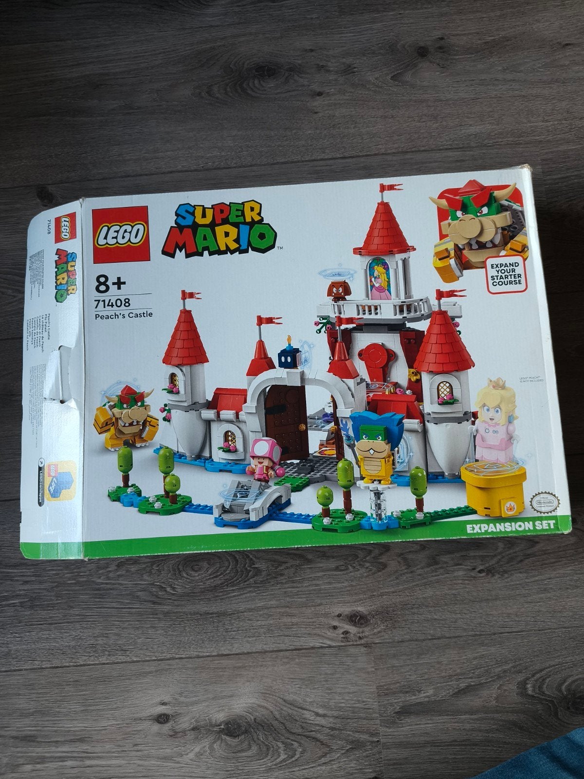 LEGO Super Mario 71408 Peach's Kasteel Uitbreidingsset, Kinderen en Baby's, Gebruikt, Overige thema's, Lego, Ophalen of Verzenden