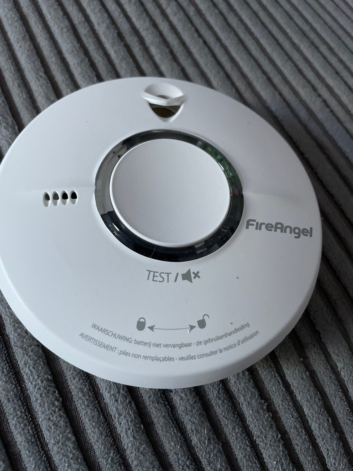 FireAngel Brandmelder - Rookmelder met lange batterijduur, Ophalen of Verzenden, Zo goed als nieuw, Detector, Sensor of Melder