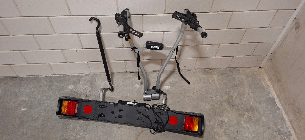 fietsendrager, Ophalen, 2 fietsen, Gebruikt, Trekhaakdrager